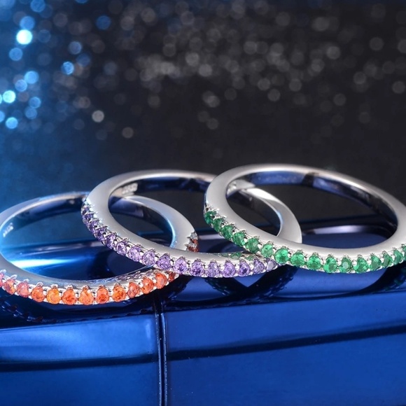 Multi color Ring Band - Picture 4 of 5